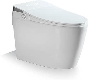 Smart Toilet | Smart Home Toilet With Bidet, Modern Smart Bidet Toilet With remote control & Heated Seat & Toilet Automatic Flush