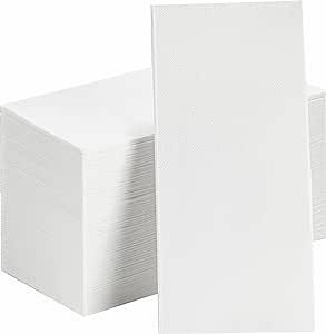 Dinner Napkins Paper Everyday, [300 Pack] 12" x 17" 2-Ply Quilted Disposable Napkins For Wedding, Party Or Event, Guest Hand Towel For Bathroom Or Kitchen