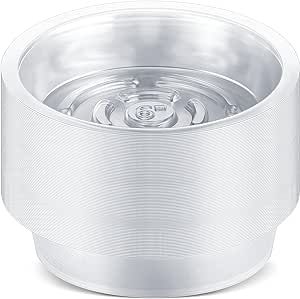 200 Pack 6 Inch Plant Saucer Bulk Plastic Plant Trays Plant Pot Saucers Plant Drip Tray Clear Round Flower Pot Trays Planter Water Tray Dish for Indoor and Outdoor Potted Plants and Planters