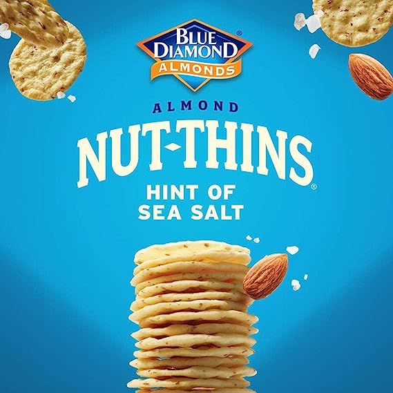 Blue Diamond Almonds Nut-Thins Gluten Free Cracker Crisps