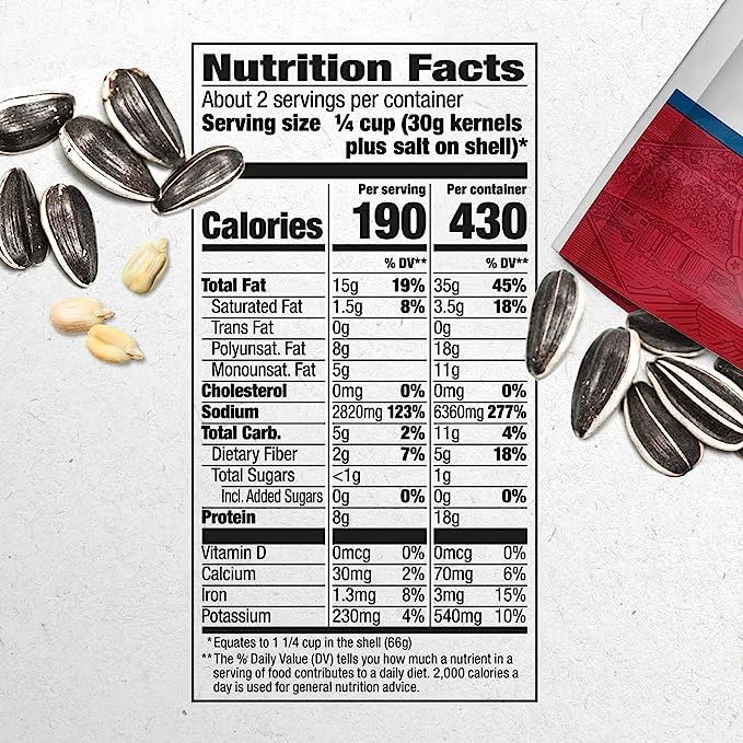 DAVID Roasted and Salted Original Jumbo Sunflower Seeds